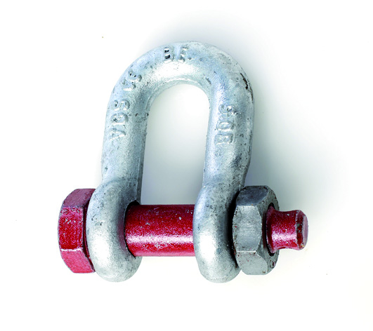 grillete recto tuerca pasador