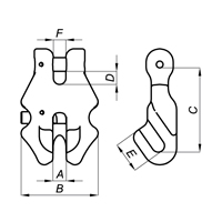 Dimensiones anillas acortadoras grado 100