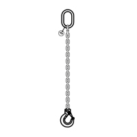 eslinga de cadena de 1 ramal tipo L1